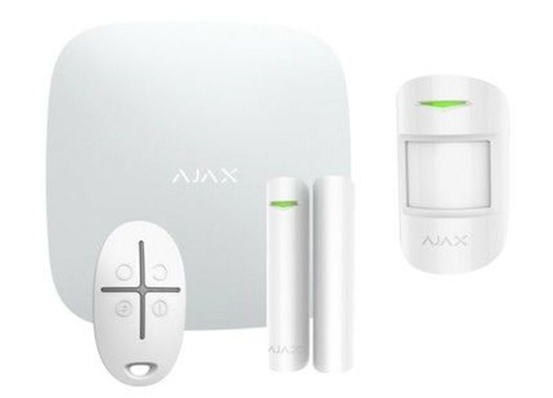 Ajax Hub 1 drahtloses Alarmsystem Weiß SMART