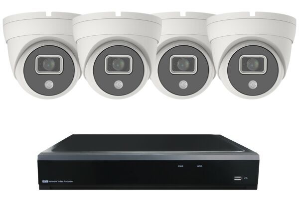 Dome Mini Überwachungskamera Set SMART 4
