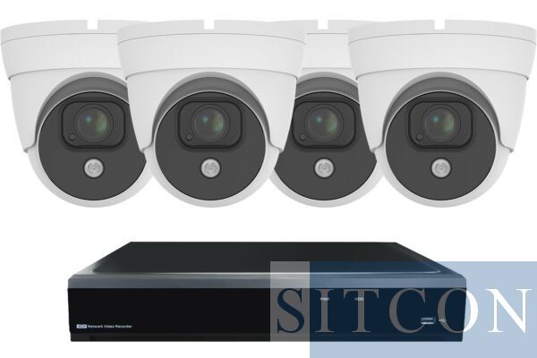 Dome beveiligingscamera set SMART 4