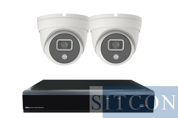 Draadloos mini dome camerasysteem SMART 2