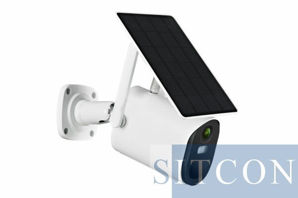 4G Außenkamera mit Solarpanel EINFACH