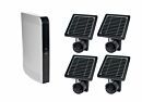 Cable-free camera set + solar panel EASY 4