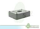 Universal surface-mounted junction box (Gray)