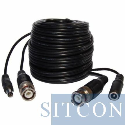 BNC video / stroom kabel - 10 Mtr